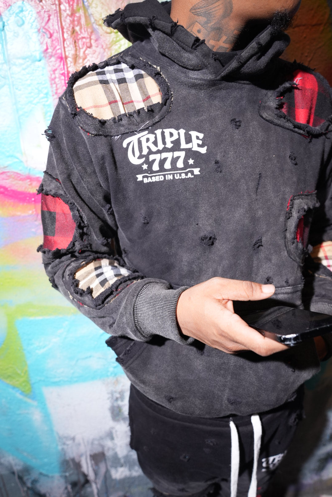 Distressed Patches Logo Set