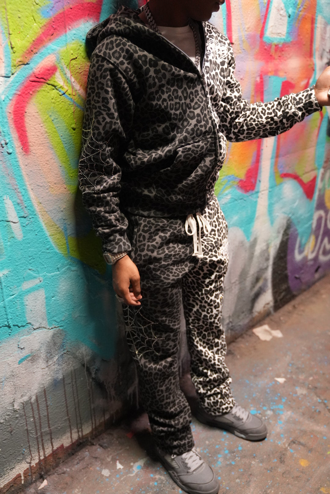 Cheetah Print Logo Set