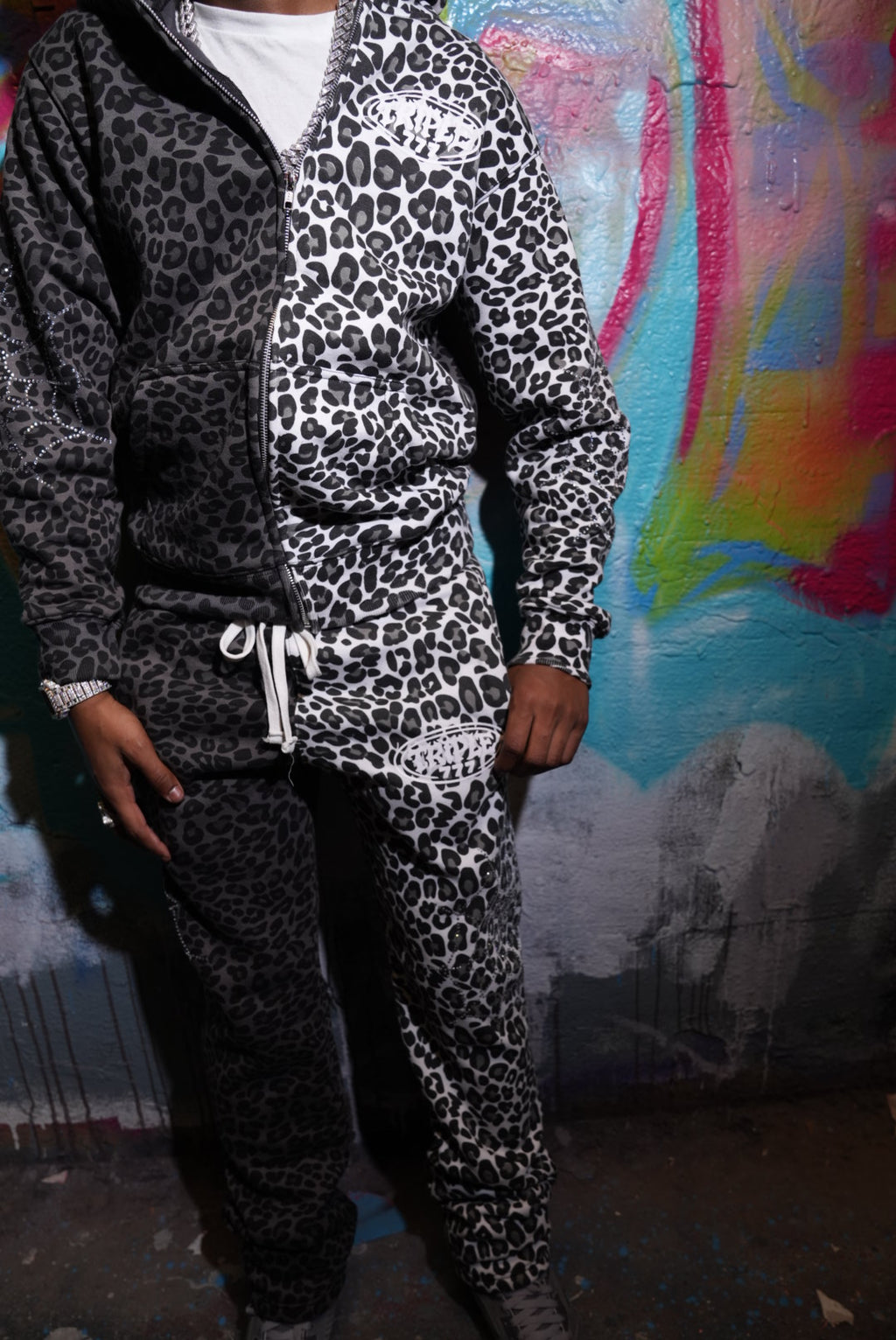 Cheetah Print Logo Set