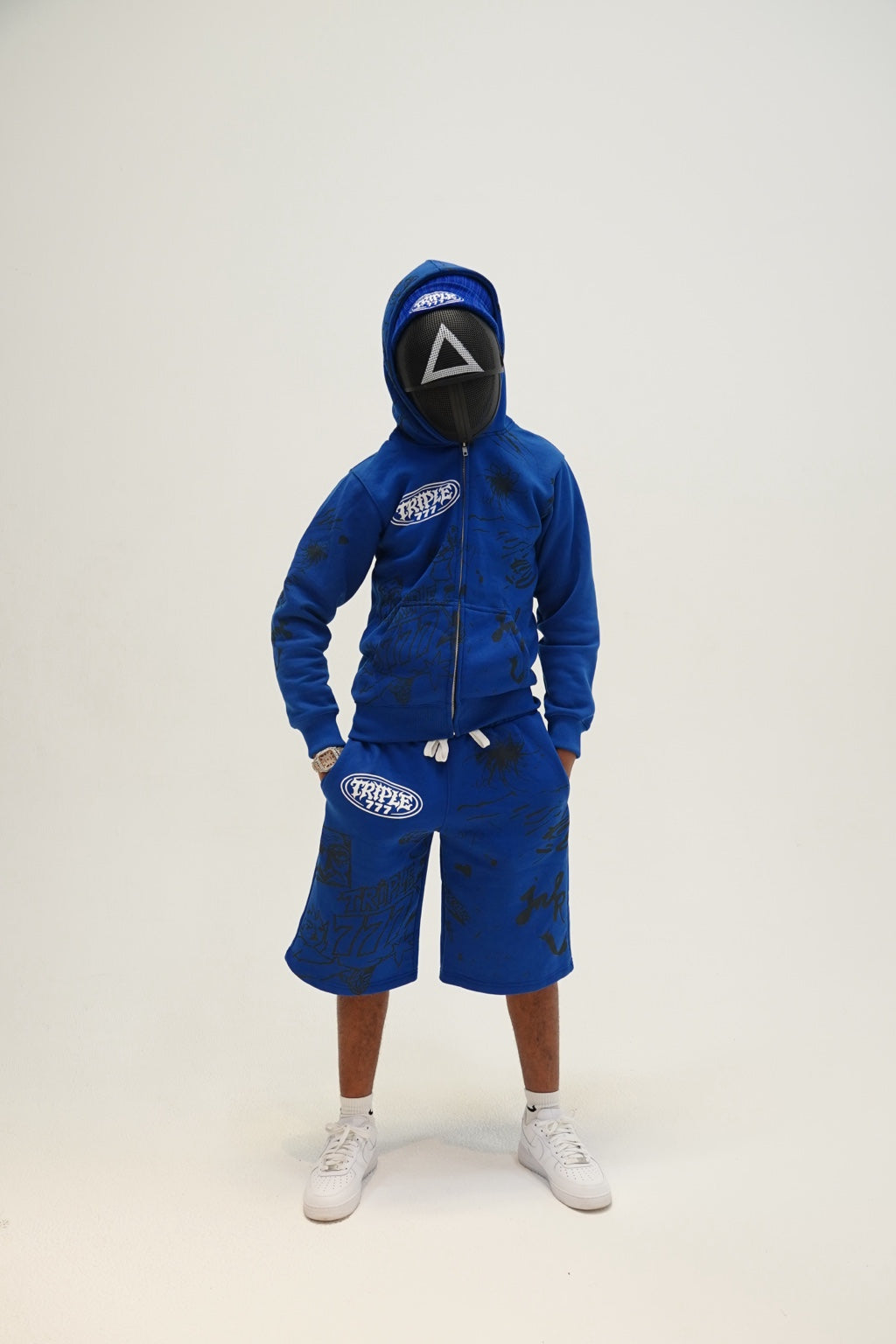 Triple7s SKOP Blue Shorts — DSC07192