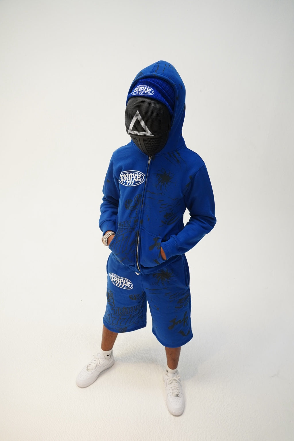 Triple7s SKOP Blue Shorts — DSC07301