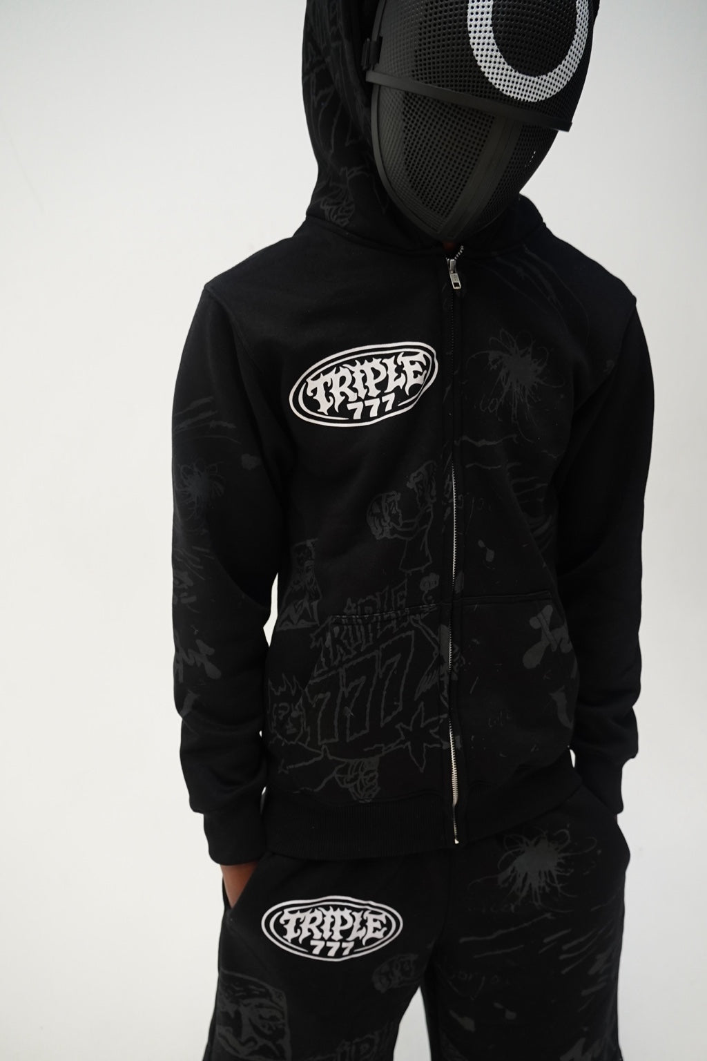 Triple7s SKOP Black complete outfit — DSC07314