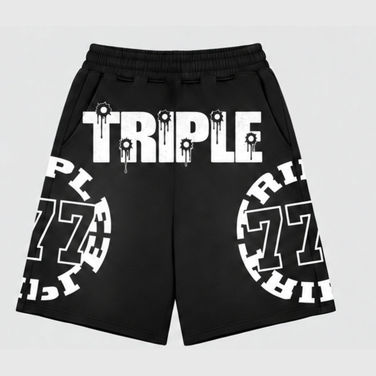 Triple7s No Limits Shorts catalog product image on light background